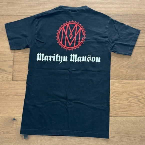 Marilyn Manson Artimonde The Celebritarian Vintage Y2K - Black - EUC - Size M - Picture 6 of 6